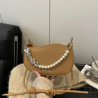 2025 Small Square Women's Bag, Korean Style Crossbody Shoulder Bag - 4