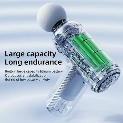 Portable Quiet Electric Fascia Gun Muscle Relaxation Massager