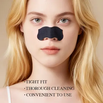 KORMESIC Bamboo Charcoal Nose Strips, Boxed Set - 3