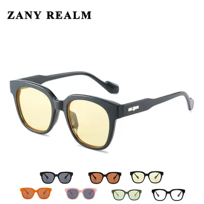G-Style Square Frame Retro Sunglasses, UV400, Unisex - 6