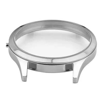 Watch case accessory, 40mm, stainless steel, sapphire crystal