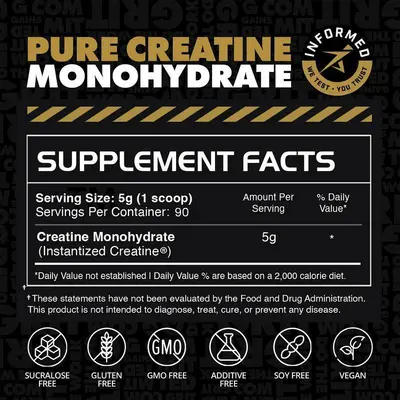 跨境亚马逊热卖150g肌酸粉MICRONIZED CREATINE支持定 制/OE M