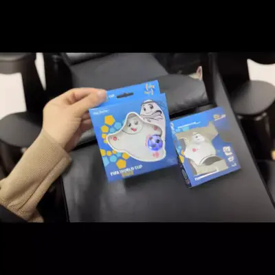 2022 Qatar World Cup Mascot Keychain, Fan Souvenir
