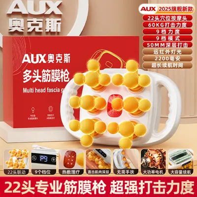 AUX 22 Başlı Fasyalı Tabanca, Kas Masaj Cihazı - 11