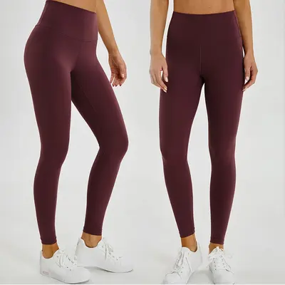 Women's Quick-Dry High-Waist Running Leggings - 10