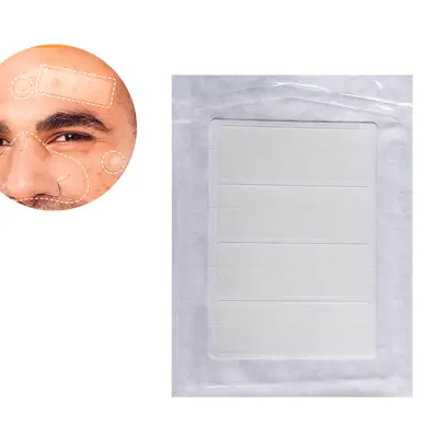 Hidrokolloid sivilce yaması, hilal şeklinde çene için, 1 paket - 9