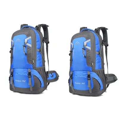 Cross-border mountaineering backpack, outdoor travel backpack, large capacity 40L60L cycling bag, travel luggage storage hiking backpack