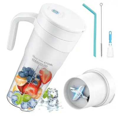 USB-Entsafter tragbar, Eiszerkleinerer-Funktion
