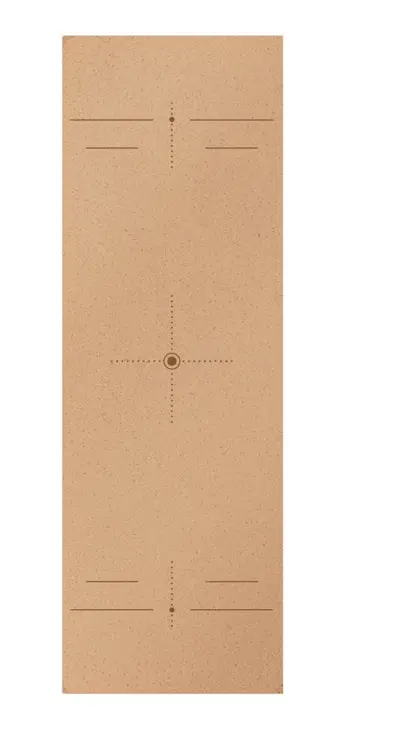 Natural cork rubber yoga mat, 4.5mm, non-slip, extra wide - 9