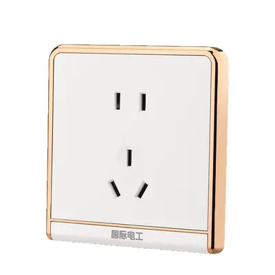 Type 86 Concealed Large Panel Switch and Five-Hole Socket Set with USB - 6