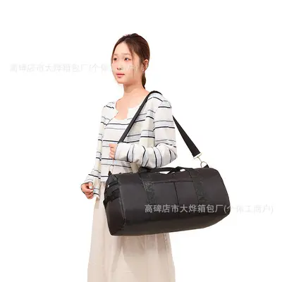 Stylish large-capacity dry and wet separation sports bag for men and women, short-distance travel outdoor business trip luggage, yoga bag