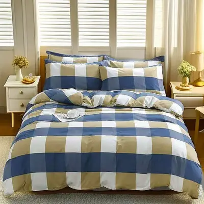Brushed bedding single piece bedding set wholesale dormitory top and bottom sheets double bedding pillowcase bulk special treatment - 9