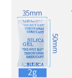 Silikon dokunmamış kumaş nem emici, 1g 5g 10g 1000g - 8