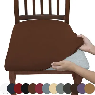 TEMU ready-made chair cover dropshipping milk silk elastic sofa cover cross-border best-selling ottoman cover SHEIN chair cushion cover - 10