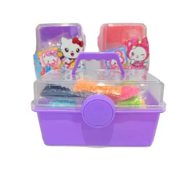 New Cartoon Handmade Bead Puzzle Creative Children's Educational Toy Cute Small Pendant Puzzle Toy Bead Craft Materials