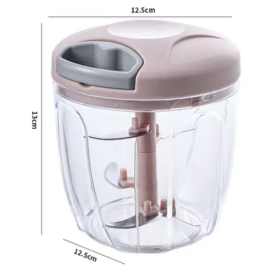Knoblauchpresse, manuelle Knoblauchpresse, multifunktionale Knoblauchpresse, Ingwer-Knoblauch-Hackmaschine für Lebensmittelzusätze, kleine Knoblauch-Küchenmischmaschine - 11