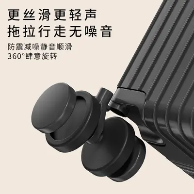 Rolling luggage with password lock, universal wheels, large capacity