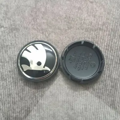 Skoda Wheel Hub Center Cap, 56mm / 60mm / 65mm - 9