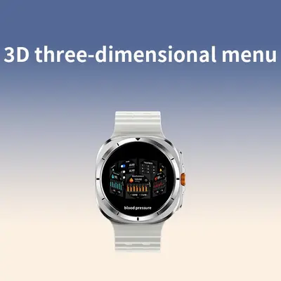 HD8Ultra Smartwatch mit Bluetooth-Anruf, Herzfrequenz- und Schlafmessung - 4