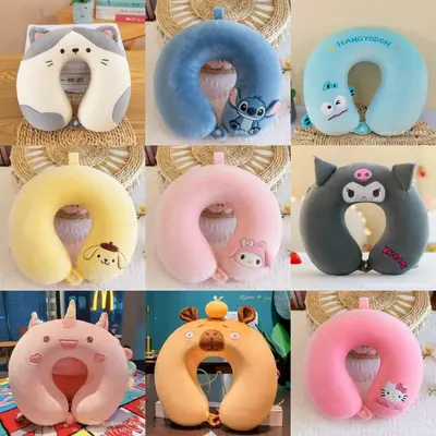 U-şekli memory foam boyun yastığı, taşınabilir - 3