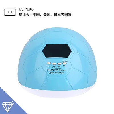 Wearable 268W Smart Sensor Nail Dryer, Multicolor Manicure UV Lamp - 7