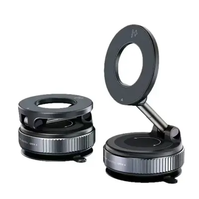 Ausziehbare Vakuum-Magnet-Autohalterung, klebefrei - 5
