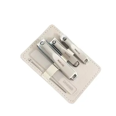 Nail clipper set with scissors, ear pick, foot care