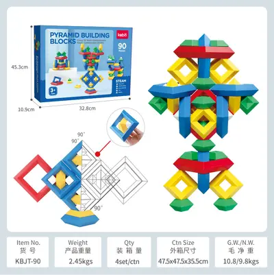 Smart Educational Toy for Children Ages 3-6 with Gift Box Building Blocks - 11