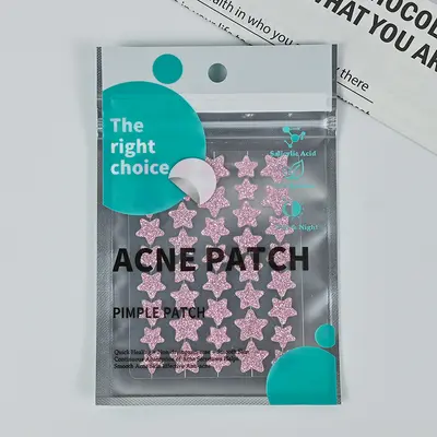 Star Hydrocolloid Acne Patch, Glitter Concealer, Lightweight - 7