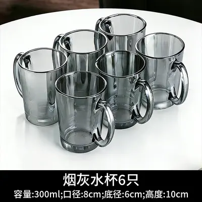 Heat-Resistant Glass Water Jug and Cup Set with Cold Brew Gift Box - 8