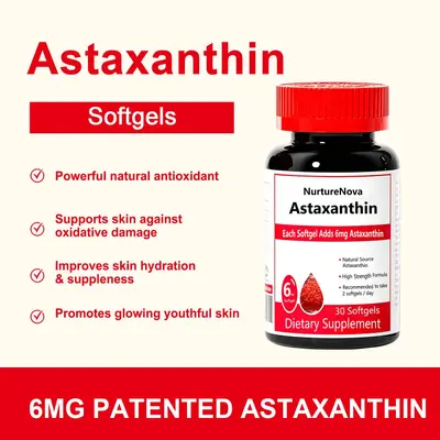 Astaxanthin Softgel Capsules, 60 Count