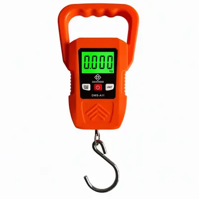 Yeni Ürün 60kg Kargo Tartısı Hassas Bagaj Tartısı Taşınabilir Askılı Tartı Markette Elektronik Tartı İngilizce Sınır Ötesi El Taşıyıcı Tartısı - 7