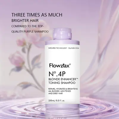 Lila Tönungsshampoo mit Blondverstärker - 1