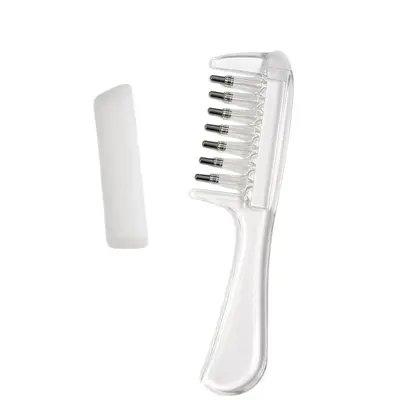 Şeffaf Sıvı Dağıtıcı Saç Tarağı, Serum ve Yağ Uygulayıcı, Takılmayan - 6