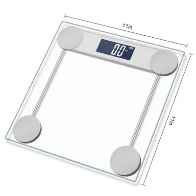 Baolan export hot model digital health scale human body scale gift scale night vision backlight 28 × 28 CM bright light - 3