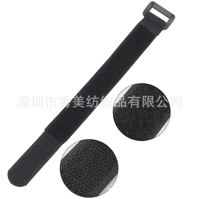 Buckle Hook-and-Loop Strap Non-Elastic Bicycle Cable Organizer - 8