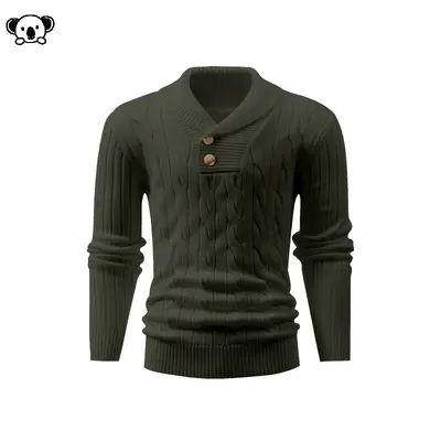 D 54395 Herren Slim Fit Strickpullover - 11