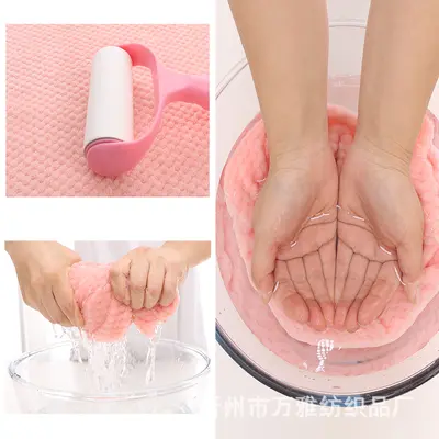 Toptan ananas ızgara mercan kadife havlu banyo havlusu seti anne havlusu kalınlaşmış emici yumuşak çabuk kuruyan havlu banyo havlusu özelleştirilebilir