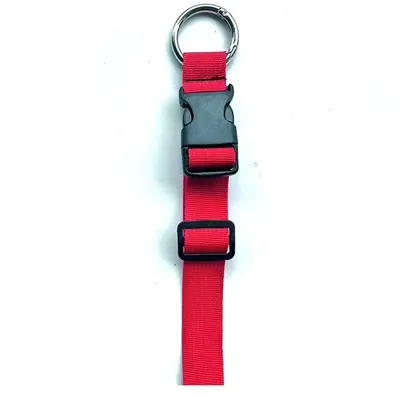 Plastic Buckle with Spring Ring for Backpacks and Luggage Packing Strap - 8