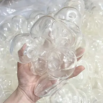 Milk-white TPR squeeze ball, DIY, noisy