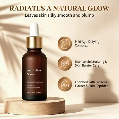 Unlabeled Radiance Facial Serum, Gentle Formula, 30ml - 4