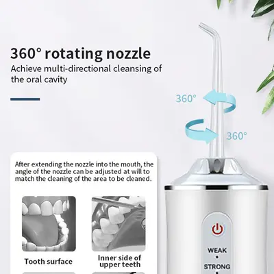Electric teeth cleaner, portable oral irrigator - 3