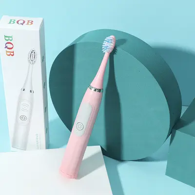 Sonik elektrikli diş fırçası, bambu kömürü ultra yumuşak kıl, pilli - 5