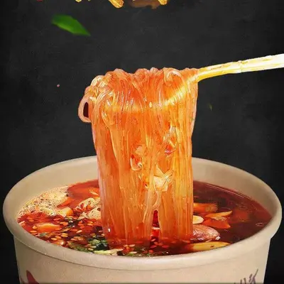Hello Master Sour and Spicy Rice Noodles, Lanzhou Beef Noodles, Large Barrel - 8