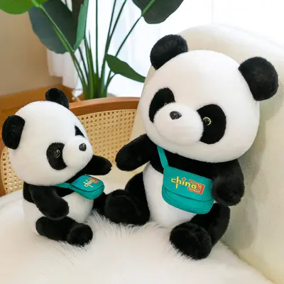 Vizon Panda Bebek Plüsch Spielzeug Niedliche Simulation Großer Panda Stoffbaby Mädchen Geburtstags-Geschenk Kissen