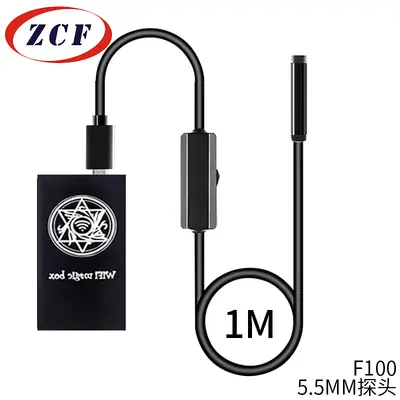WiFi kablosuz boru endoskop 5.5mm akıllı telefon kamerası - 6