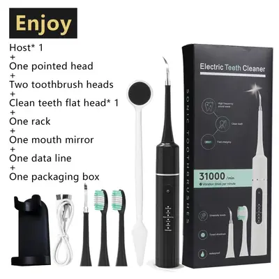 厂家直销超声波洁牙器电动牙刷牙结石去除器祛牙垢洗牙器冲牙神器 - 12