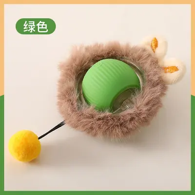 Smart Cat Ball Toy, Automatic Dodging Electric Self-Play Toy - 11