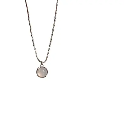 S925 Silber Zirkonia Halskette Damen, Schlüsselbein Kette, leicht luxuriös - 5