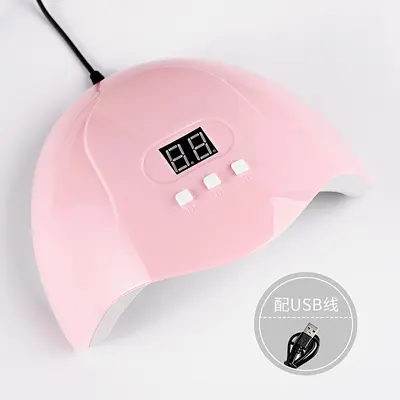 54W LED UV nail lamp with sensor, fast-drying gel polish dryer - 6